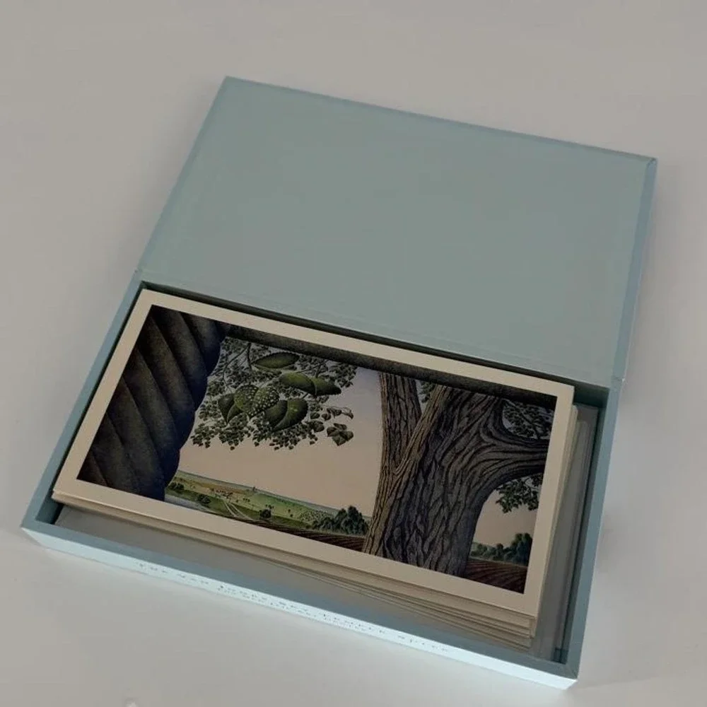 Van Jones Sky Temple Suite 6 Three-Fold Notecards Envelopes Set Landscape Art